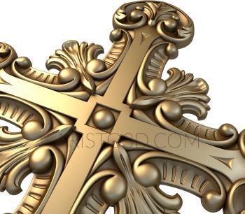 Crosses (KRS_0006) 3D model for CNC machine